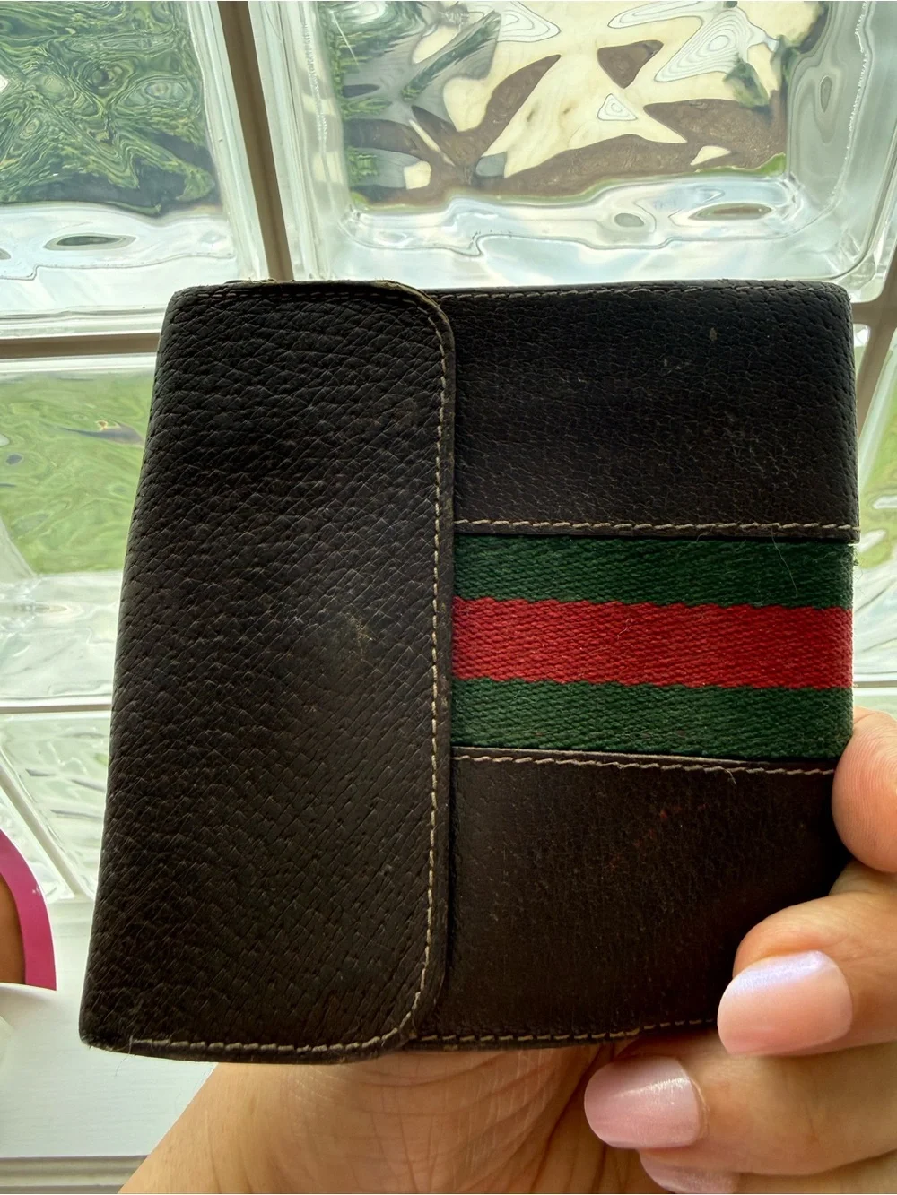 Vintage Gucci men’s brown wallet